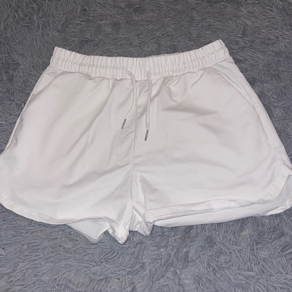 White Shein Shorts
